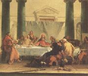 Giovanni Battista Tiepolo The Last Supper (mk05) Spain oil painting reproduction
